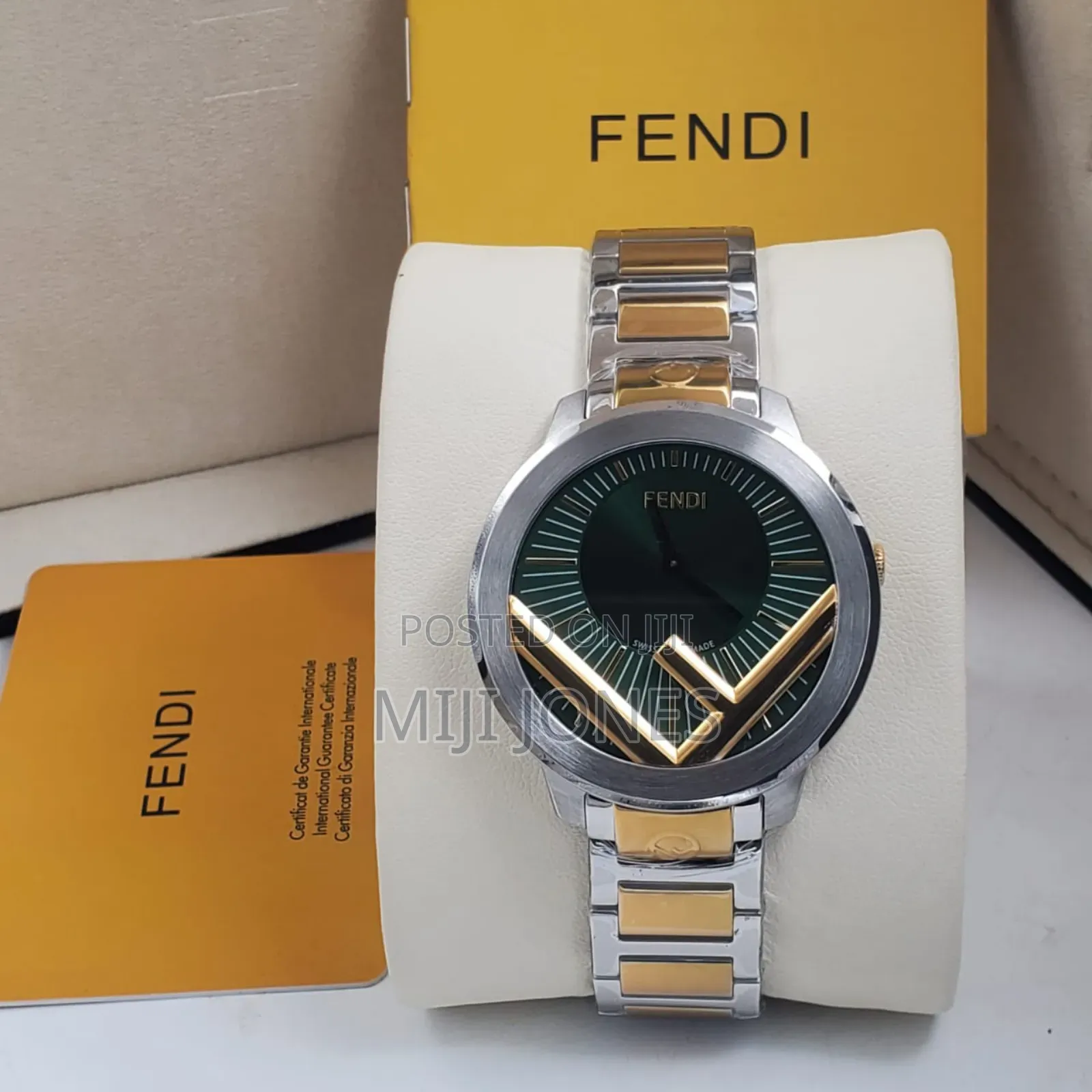 "Fendi Chain Watch  | Unisex | Battery Powered"