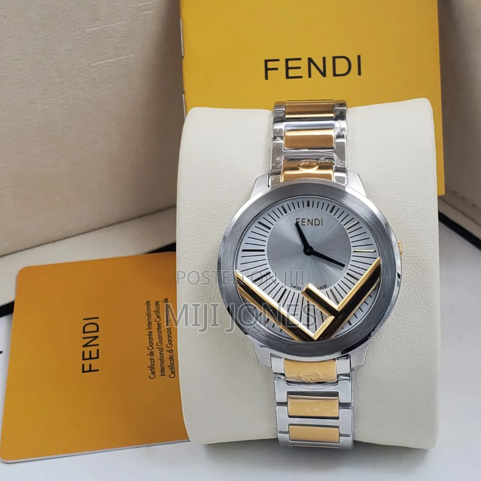 "Fendi Chain Watch  | Unisex | Battery Powered"