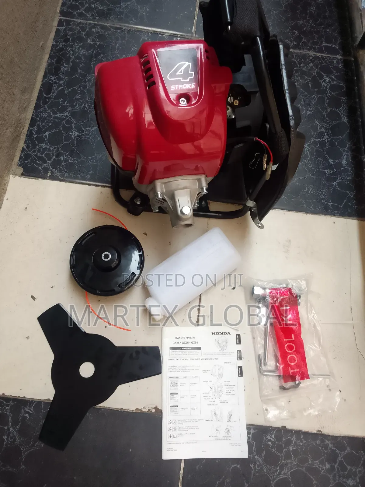 4 Stroke Back Pack Brush Cutter Machine 2in1