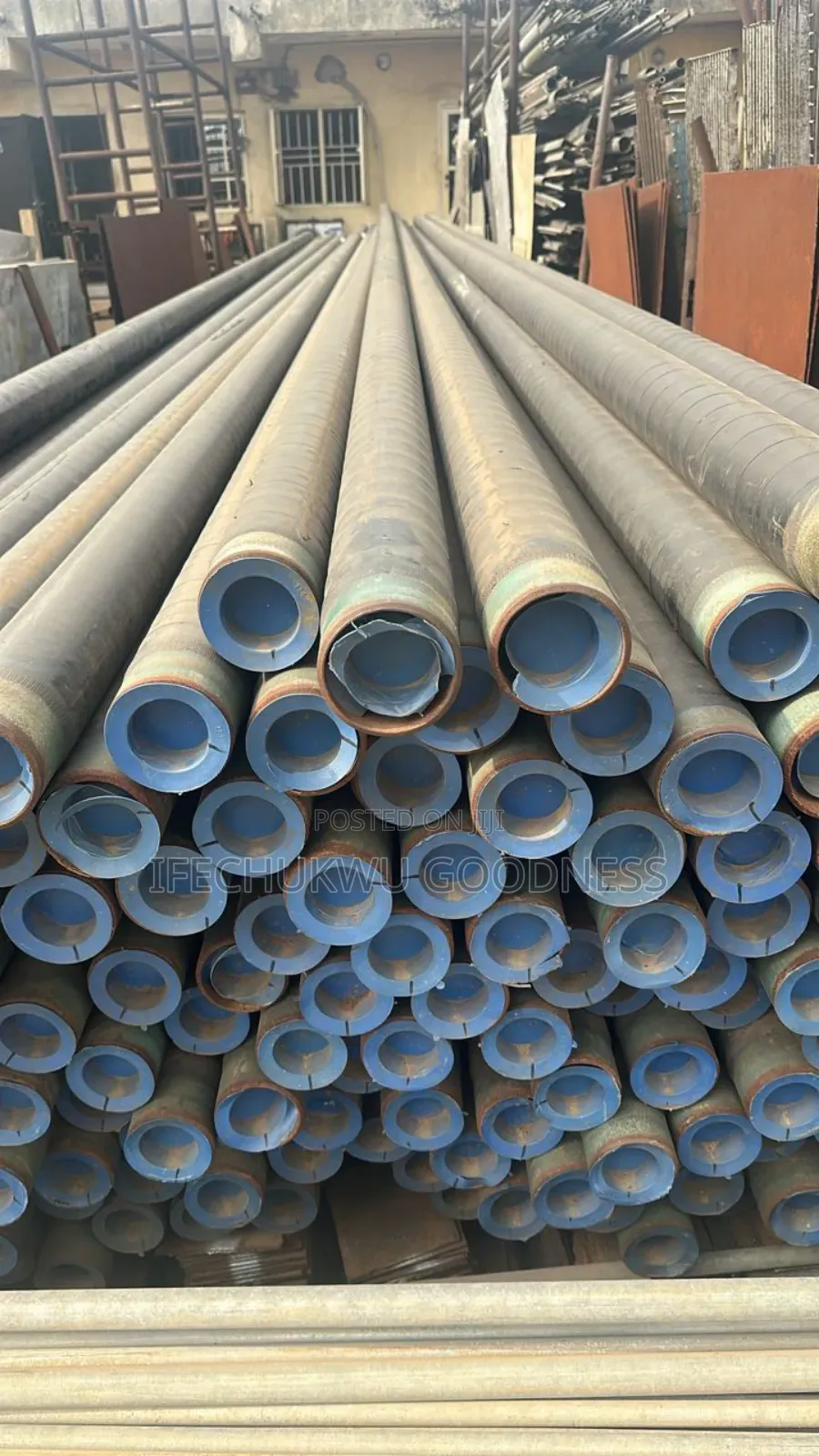 Steel and Coted Pipe All Sizes and Thickness Available