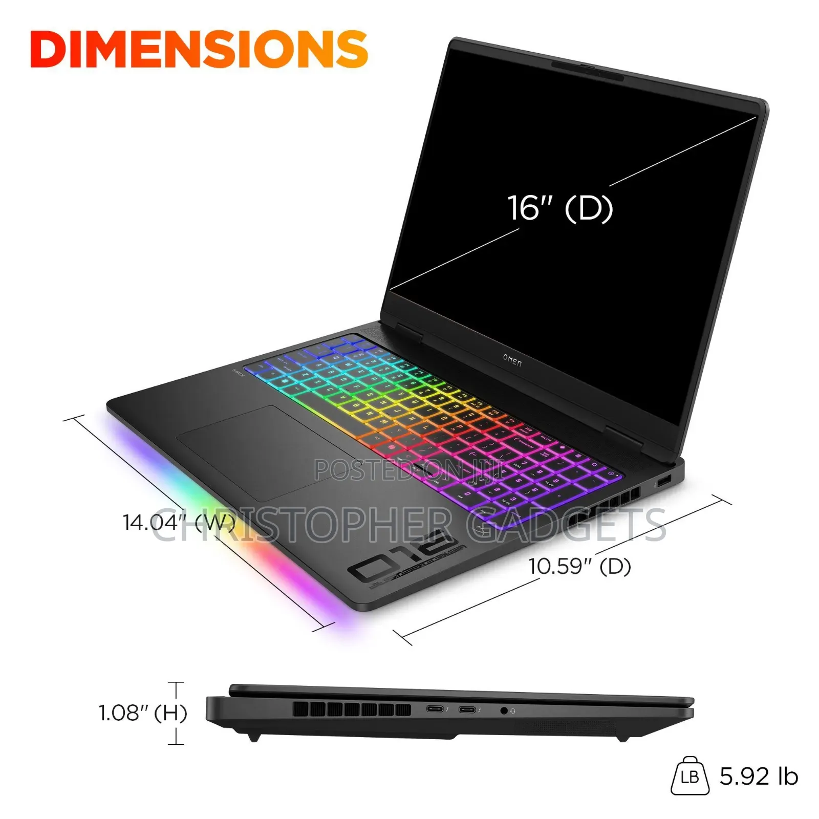 Laptop HP Omen Max 16 32GB Intel Core Ultra 9 SSD 2T