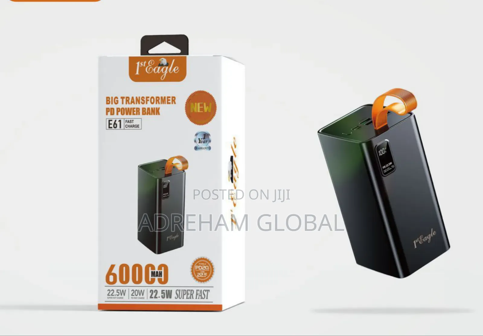 1st Eagle 60,000 Mah Powerbank