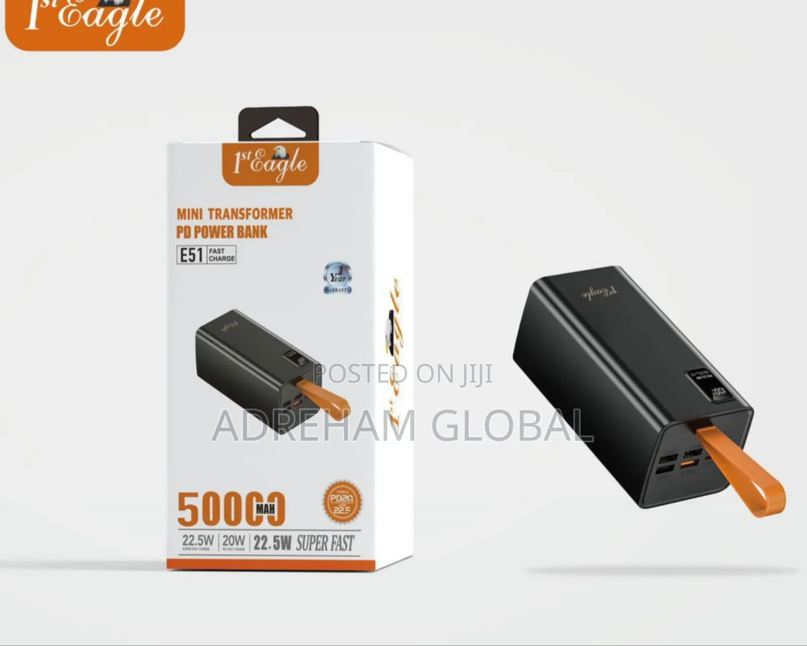 1st Eagle 50,000 Mah Powerbank