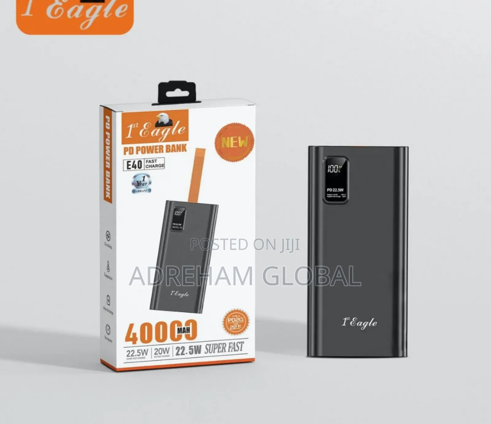1st Eagle 40,000 Mah Powerbank