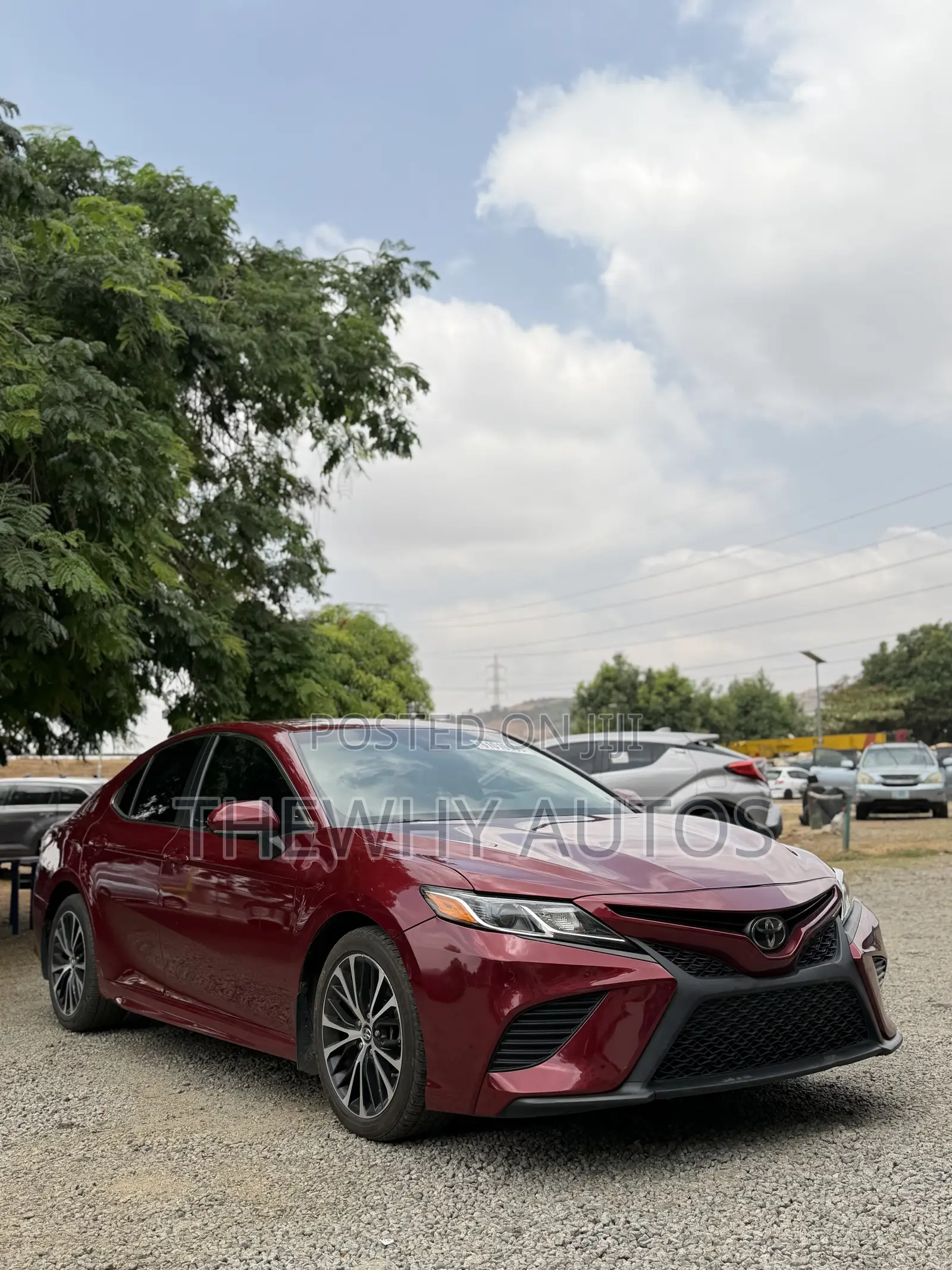 Toyota Camry SE FWD (2.5L 4cyl 8AM) 2018 Burgundy