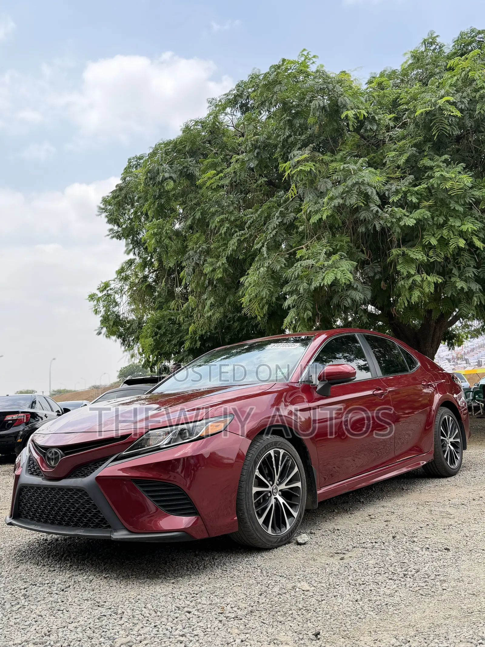 Toyota Camry SE FWD (2.5L 4cyl 8AM) 2018 Burgundy