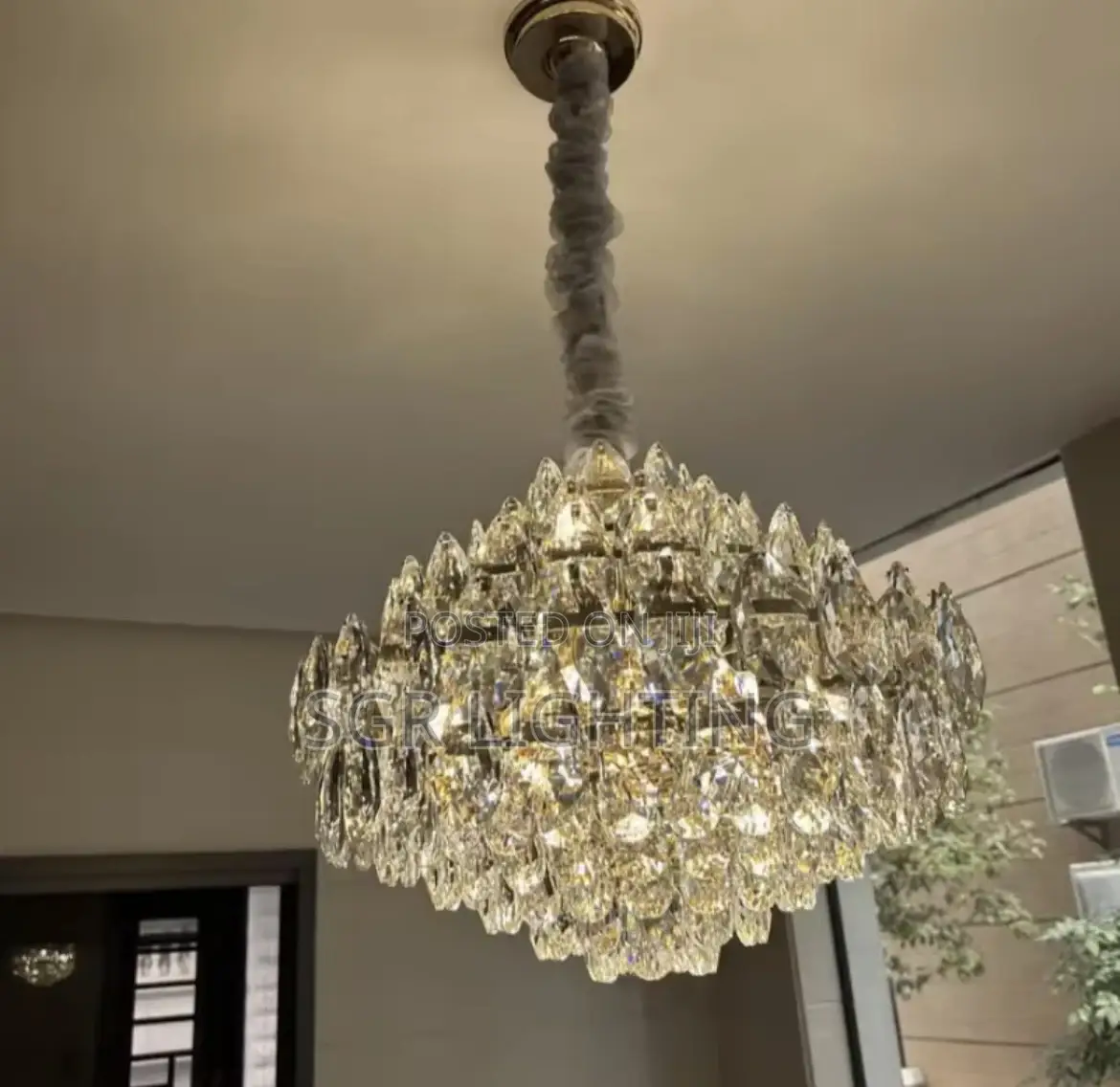 Living Room Crystal Led Chandelier