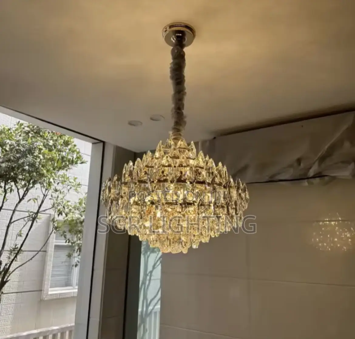 Living Room Crystal Led Chandelier