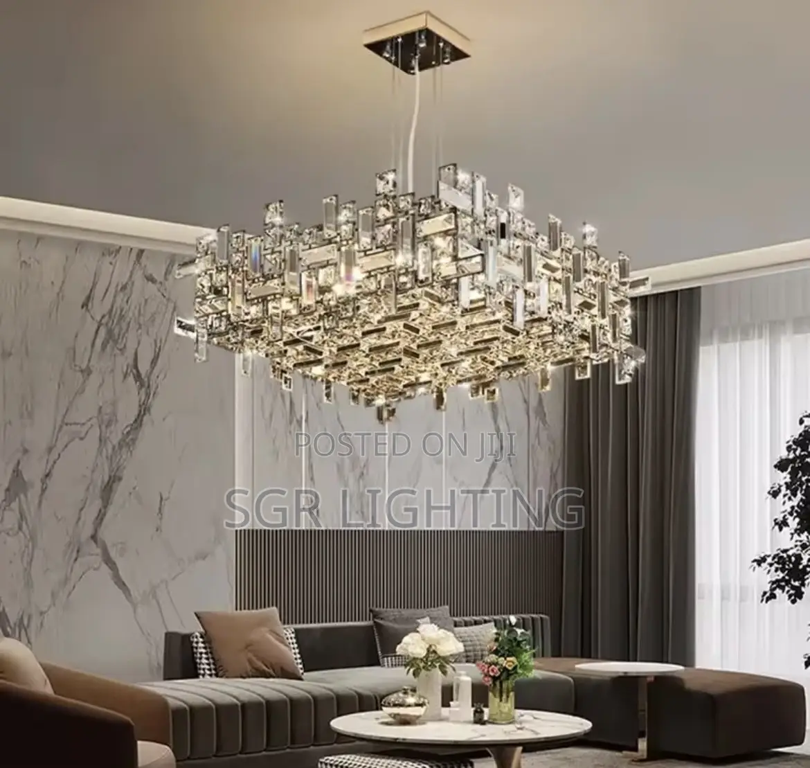 Modern Crystal Led Chandelier