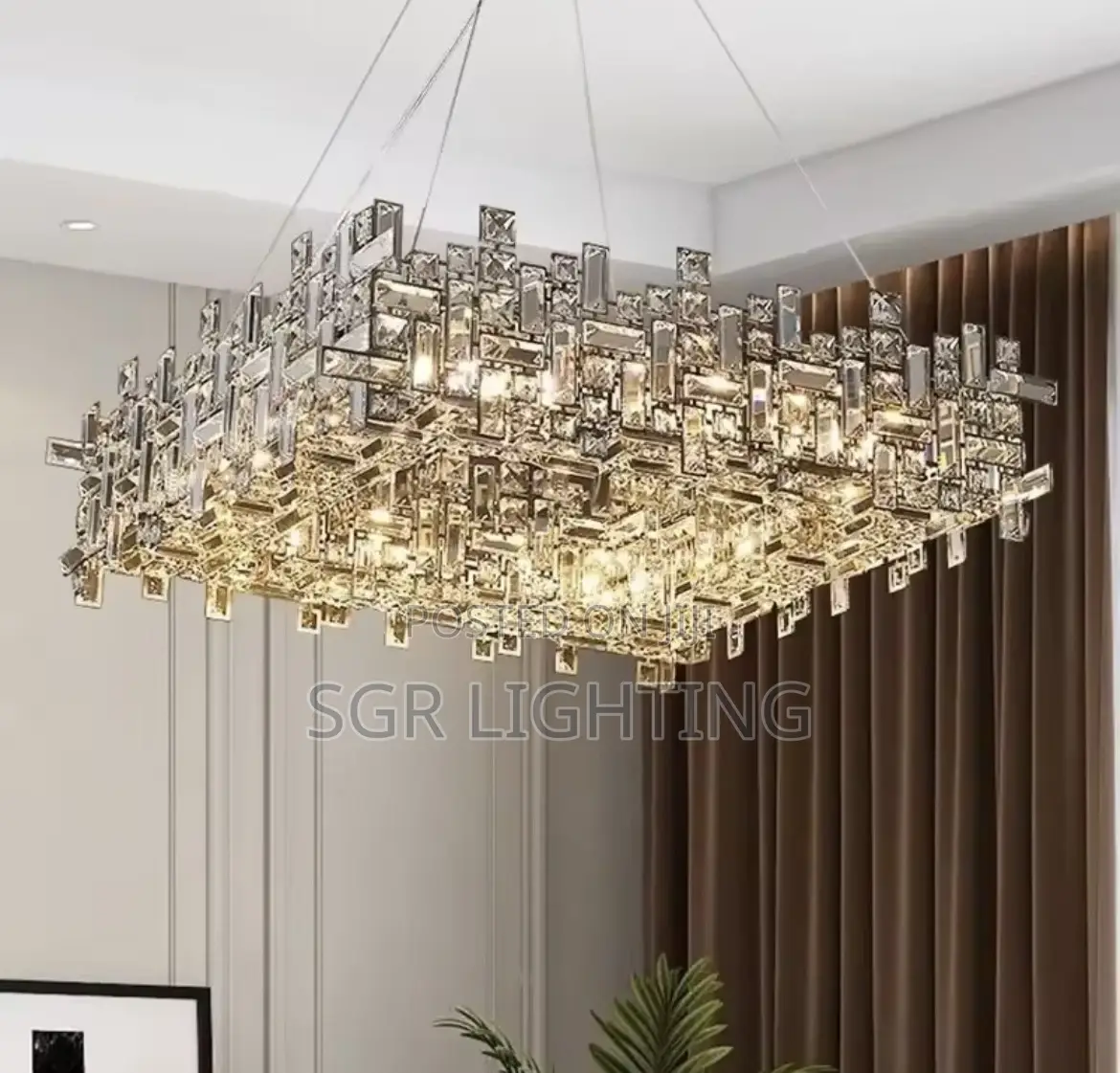 Modern Crystal Led Chandelier