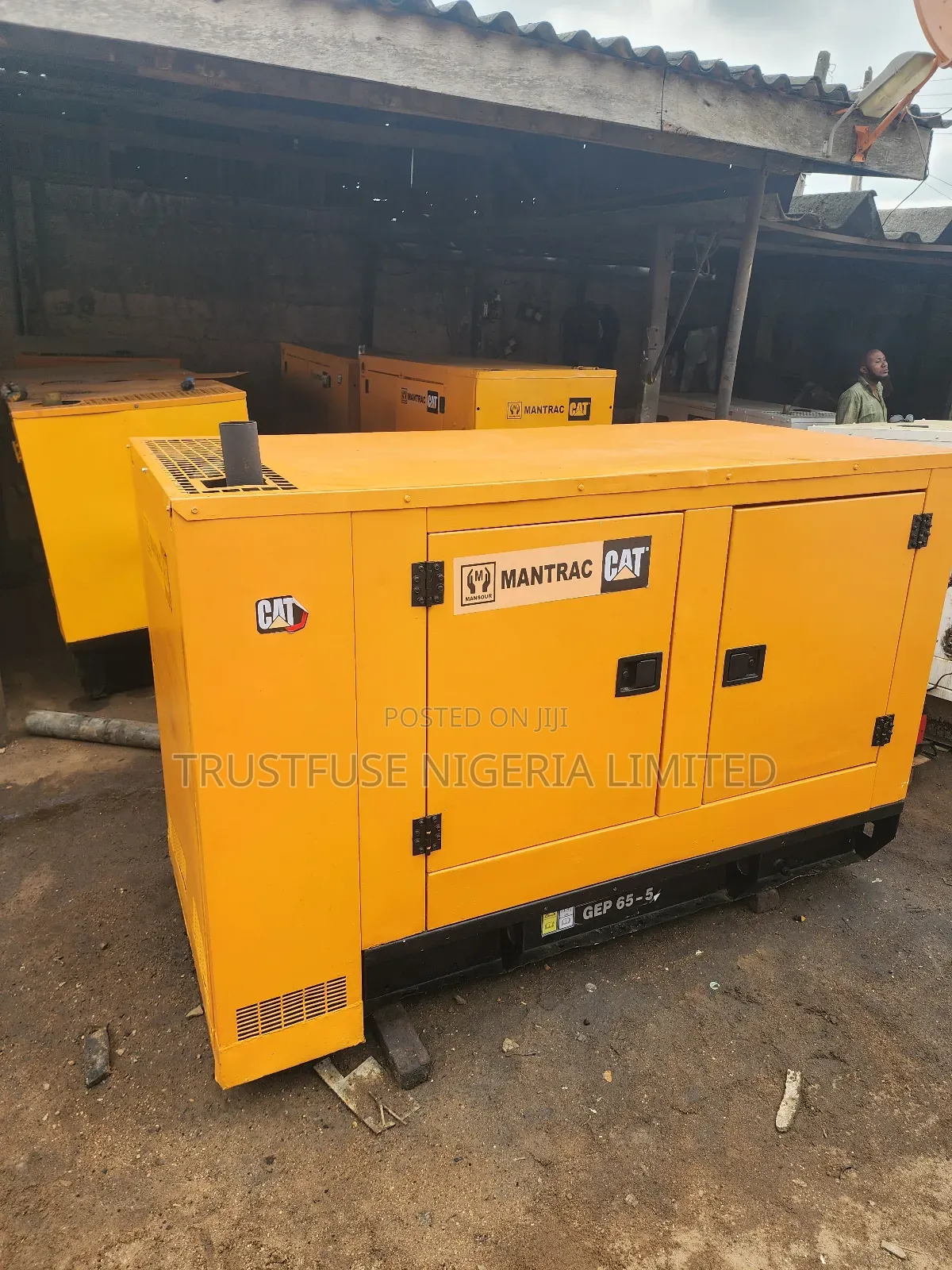 60kva Mantrac Cat Ecoplus Grade One Uk Perkins Soundproof
