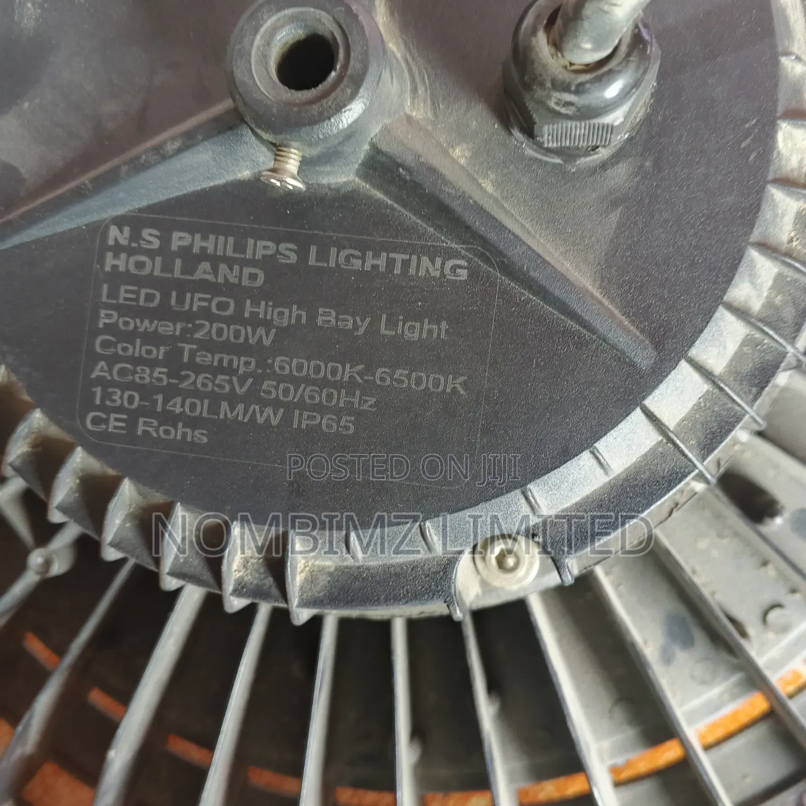 200 Watts Led N.S Philips Lighting Holland Highbay Round Face