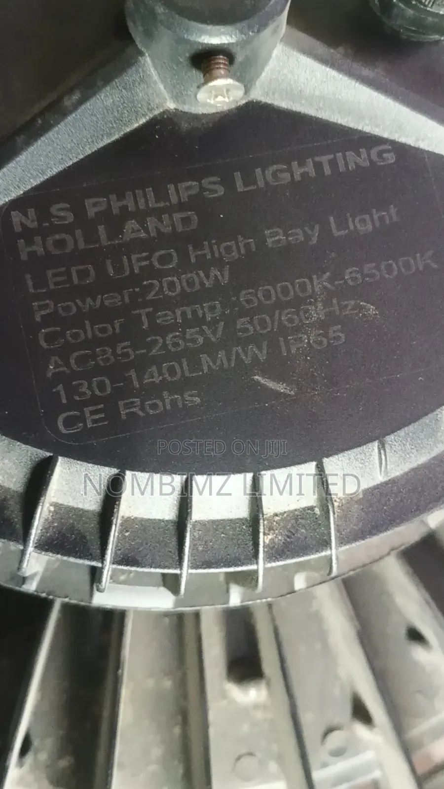 200 Watts Led N.S Philips Lighting Holland Highbay Round Face