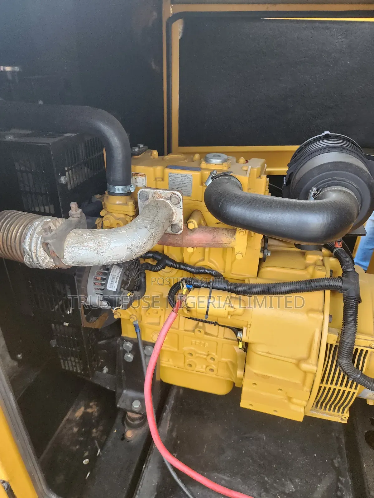 15kva Almost New Mantrac Cat 400 Series Uk Perkins Soundproof