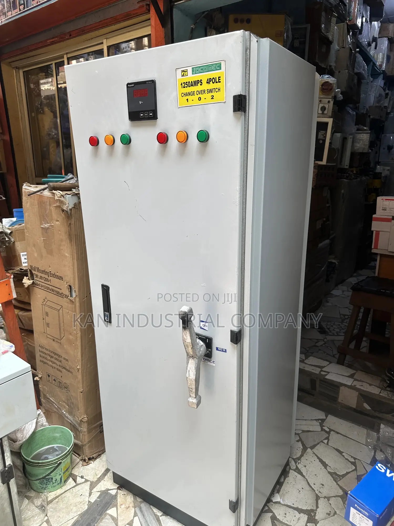 1250amps Socomec Change Over