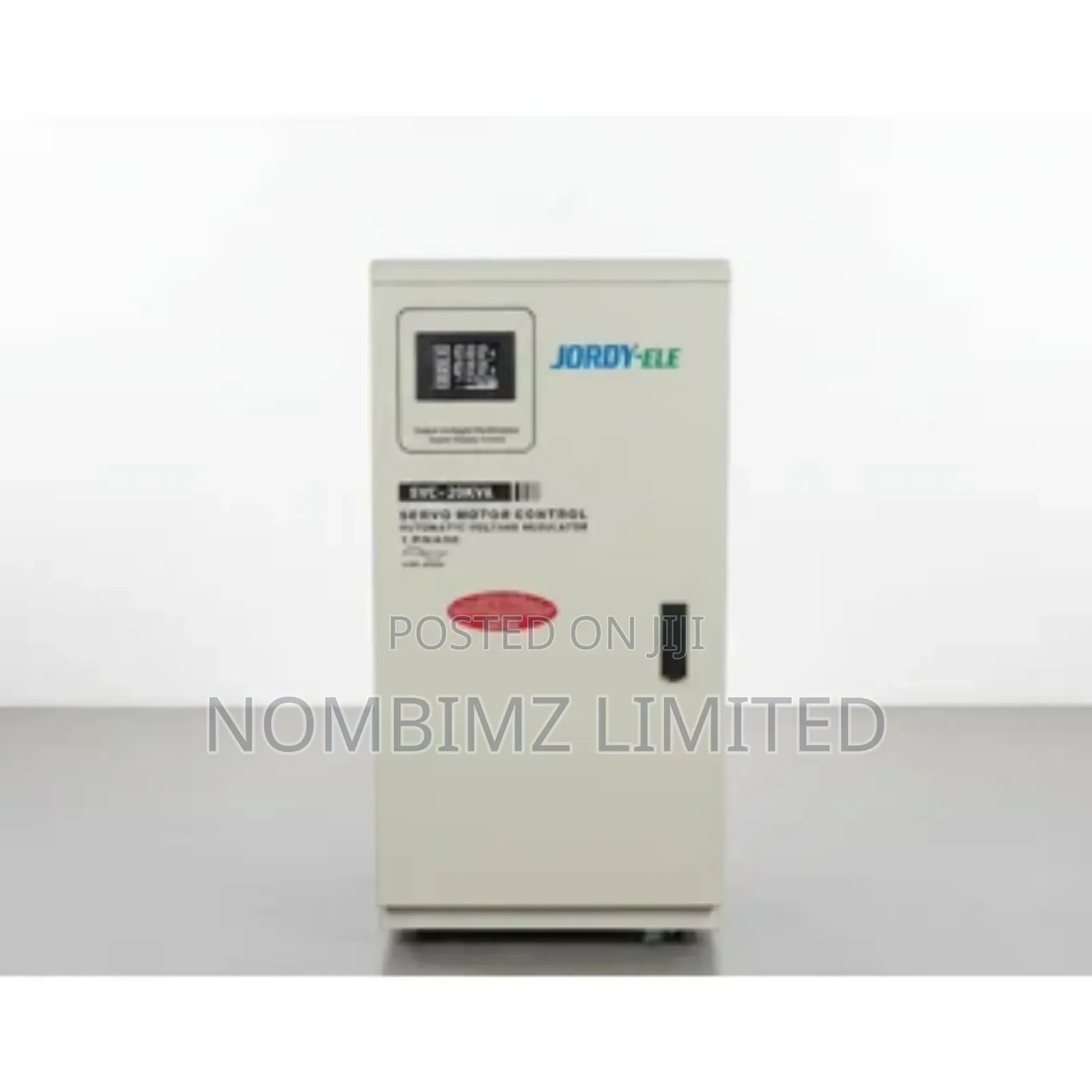 Jordy Ele 20kva Servo Single Phase Central Industrial Stabilizer