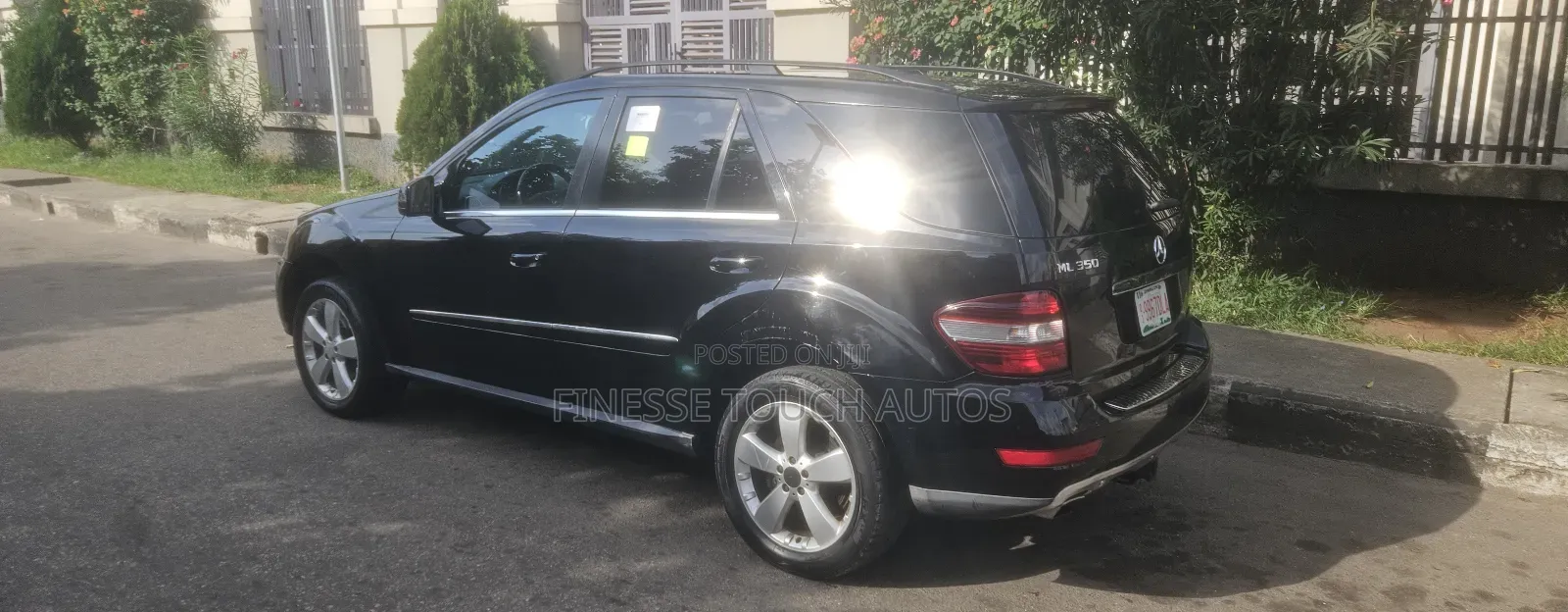 Mercedes-Benz M Class ML 350 4Matic 2011 Black