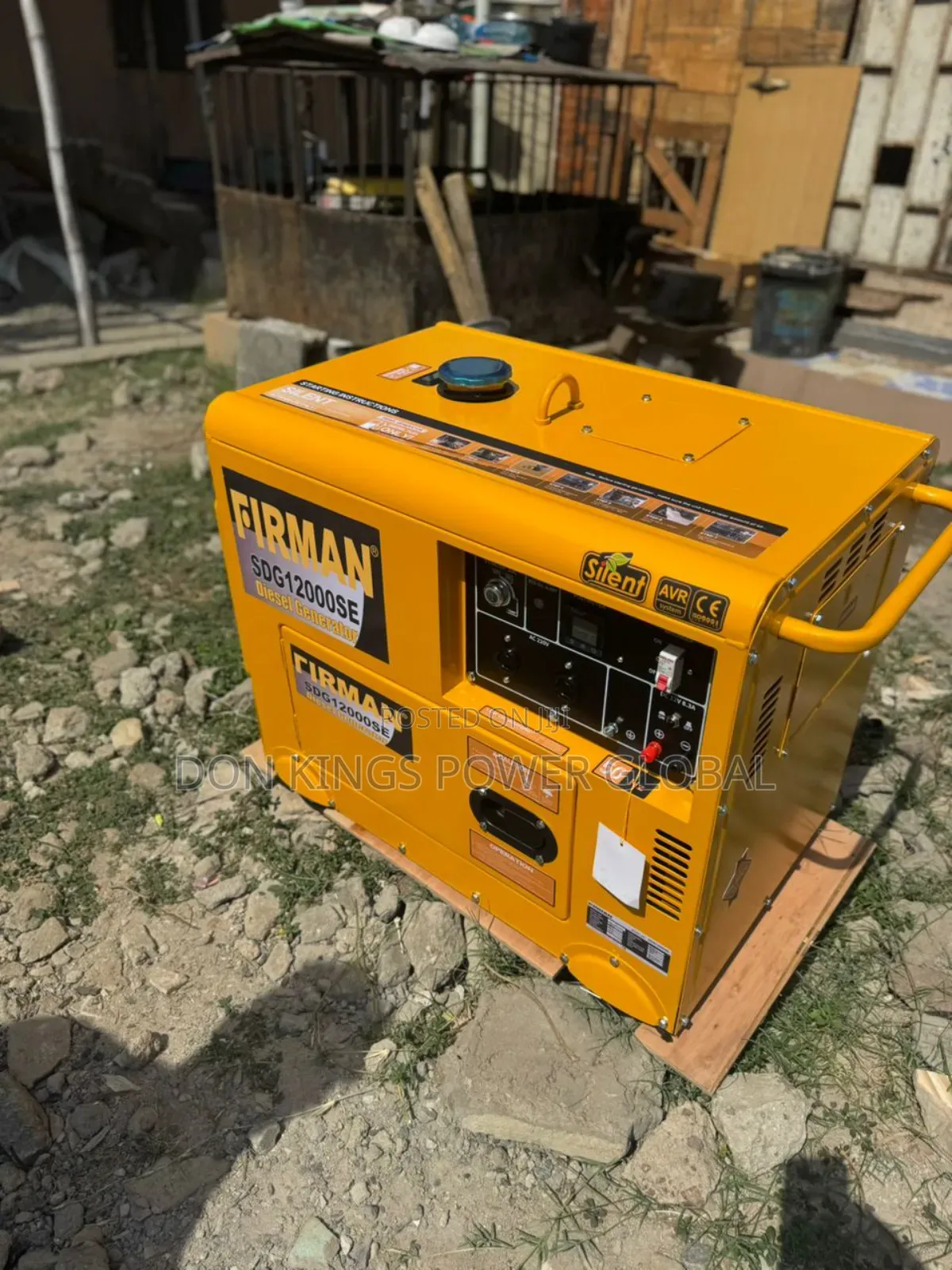Firman 10kva Soundproof Diesel Generator – Premium Power