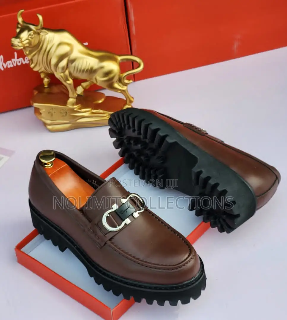 Salvatore Ferragamo Leather Loafers