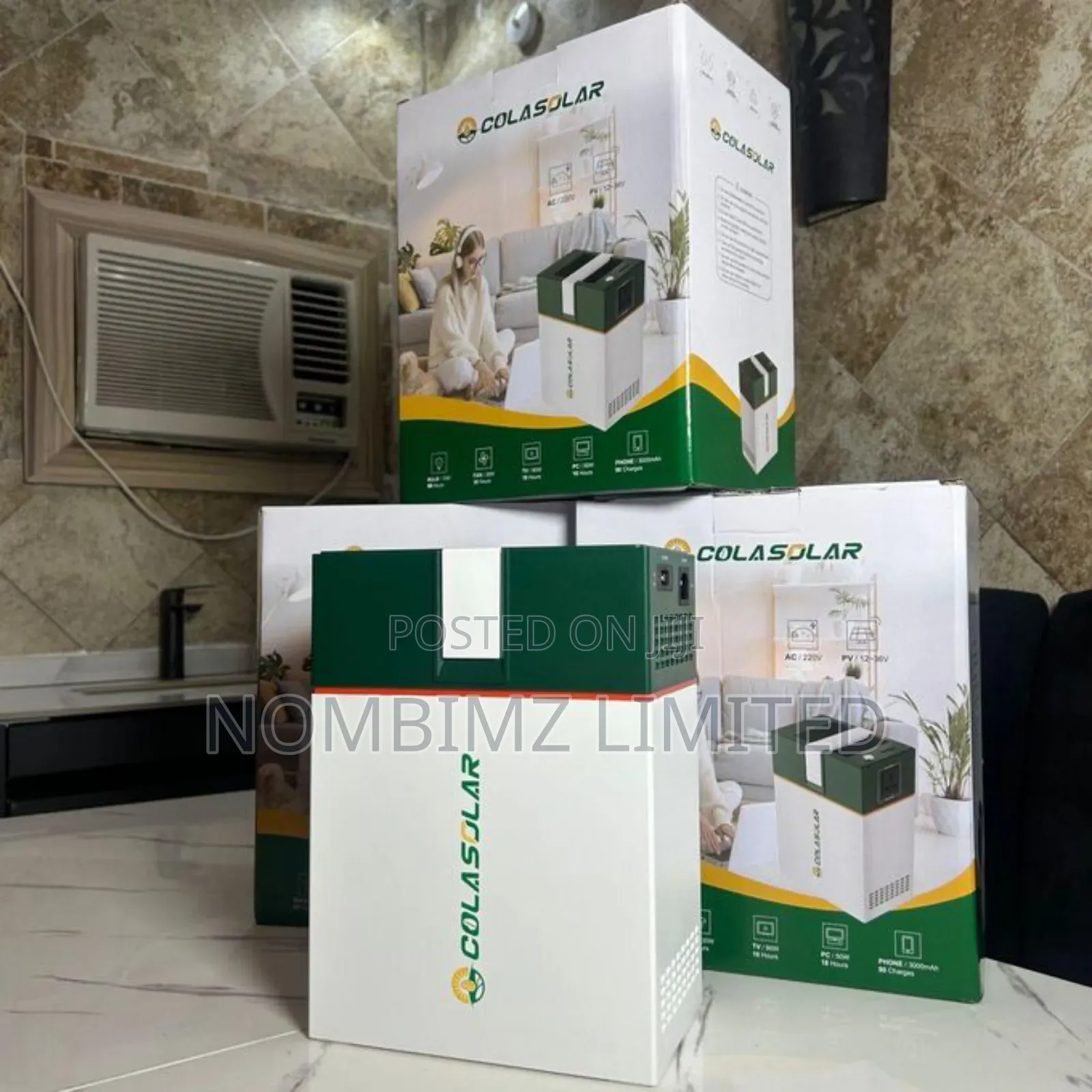 Colasolar Premium Cola Solar Generator 2kwh/1000w Free 350w Panels