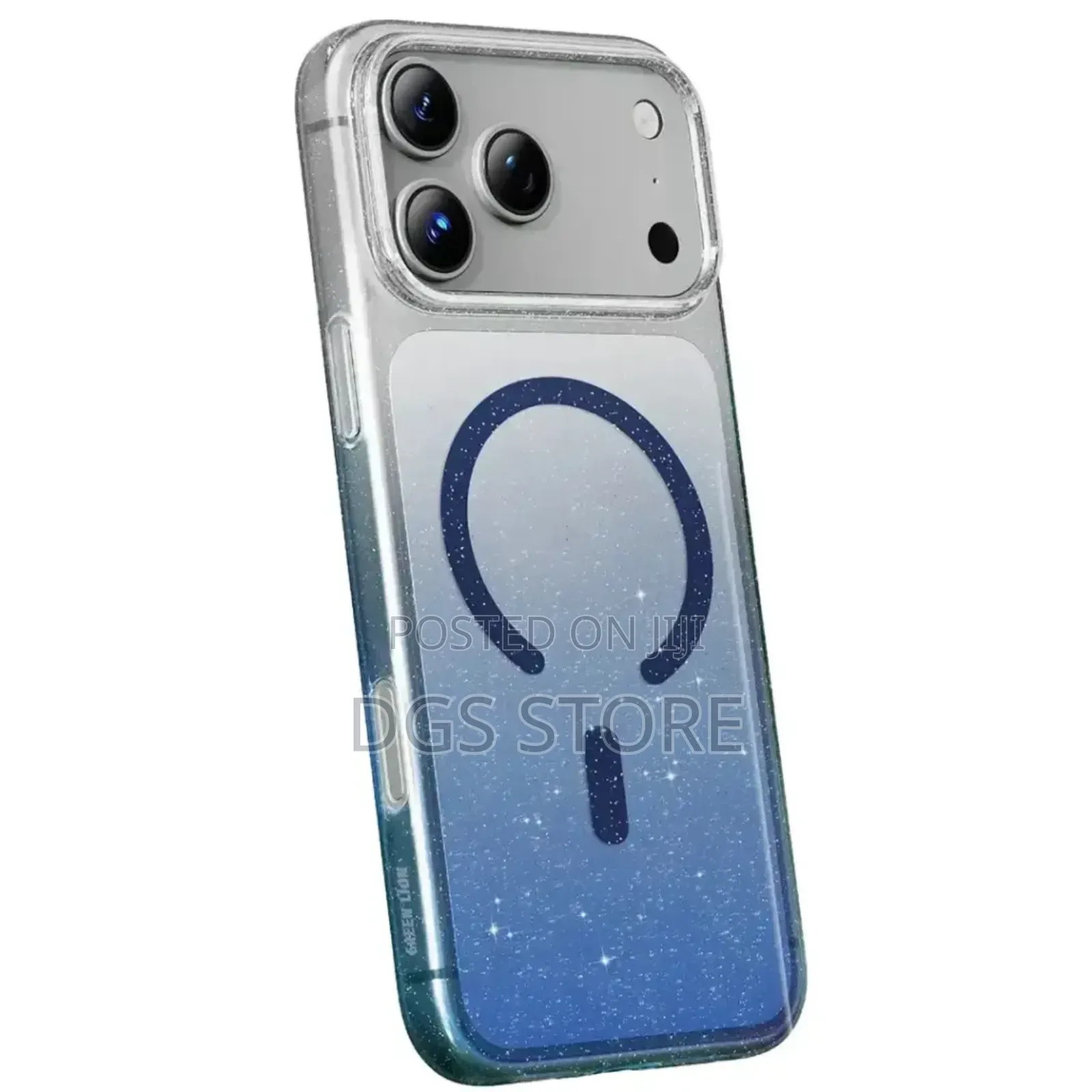Green Lion Glitter Magsafe for iPhone 17 Pro Max