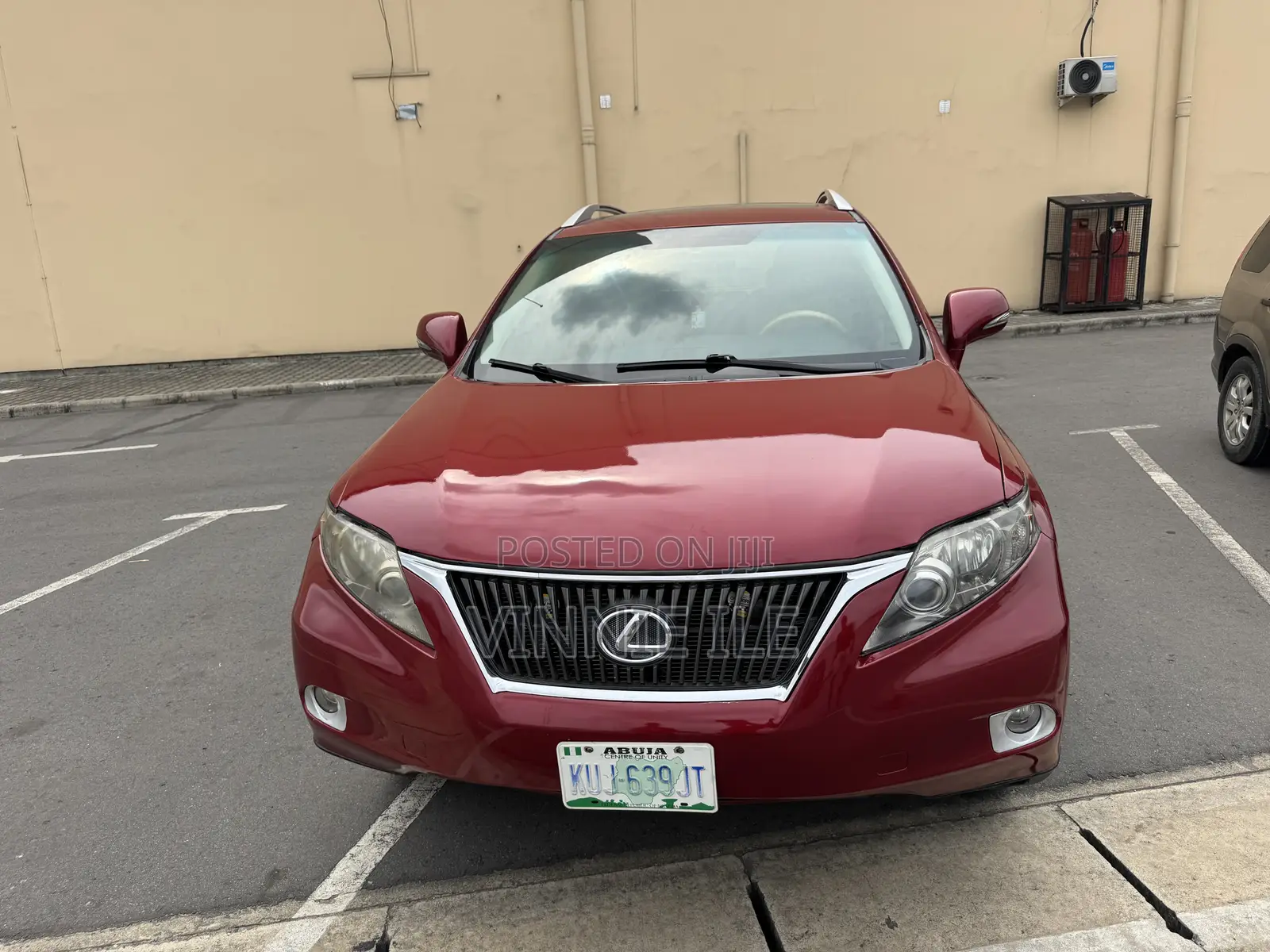 Lexus RX 350 2010 Red