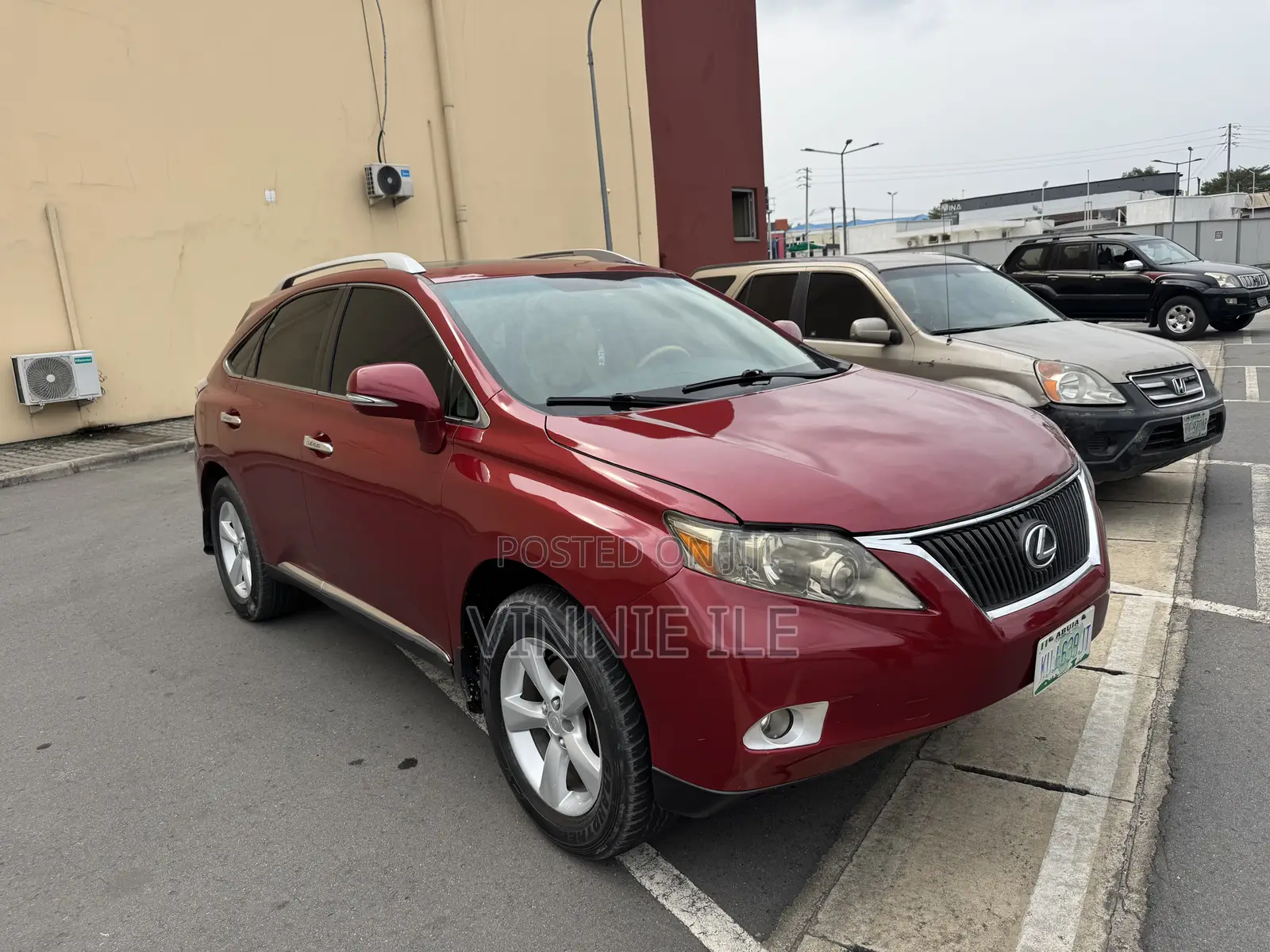 Lexus RX 350 2010 Red