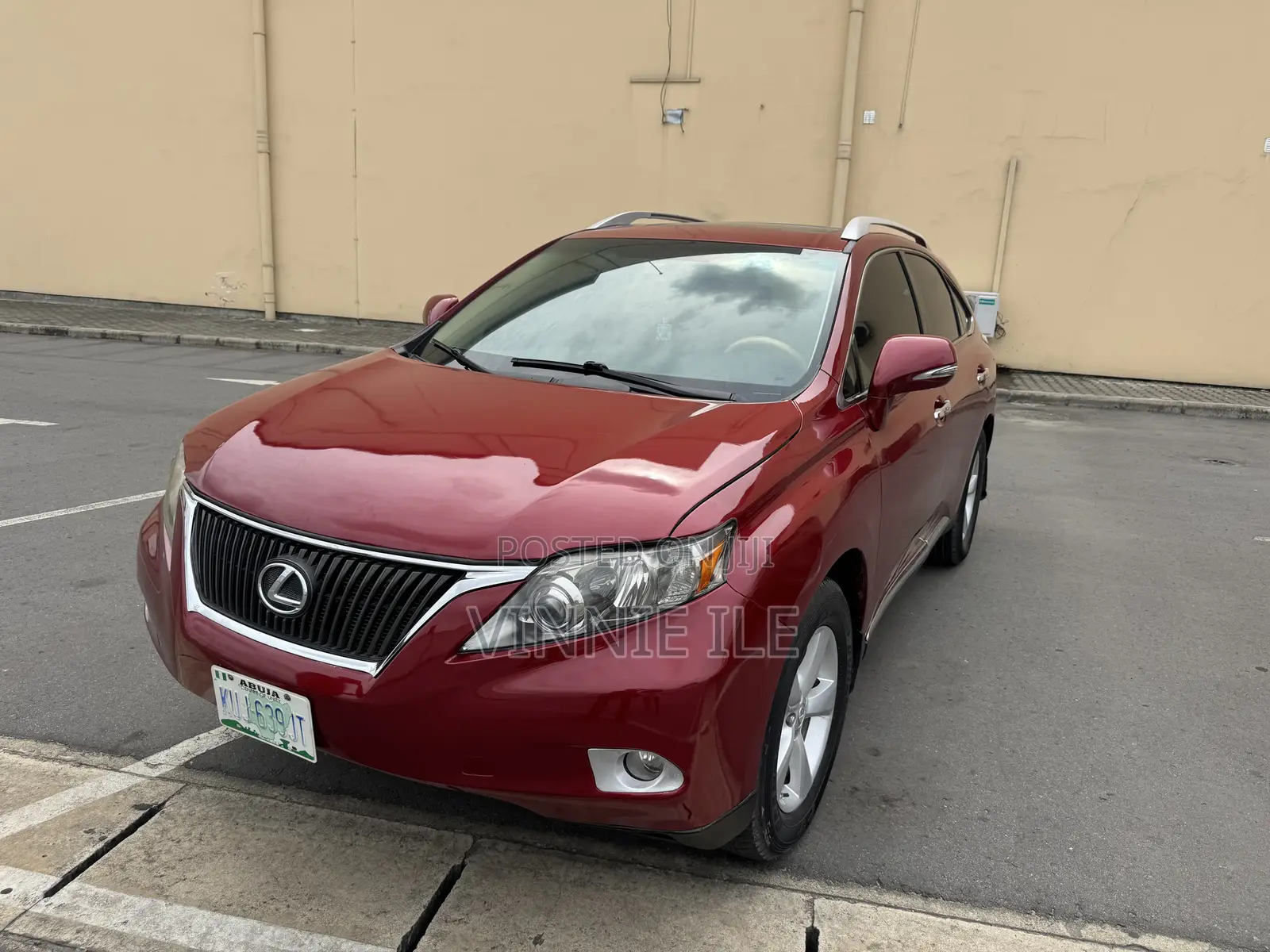 Lexus RX 350 2010 Red