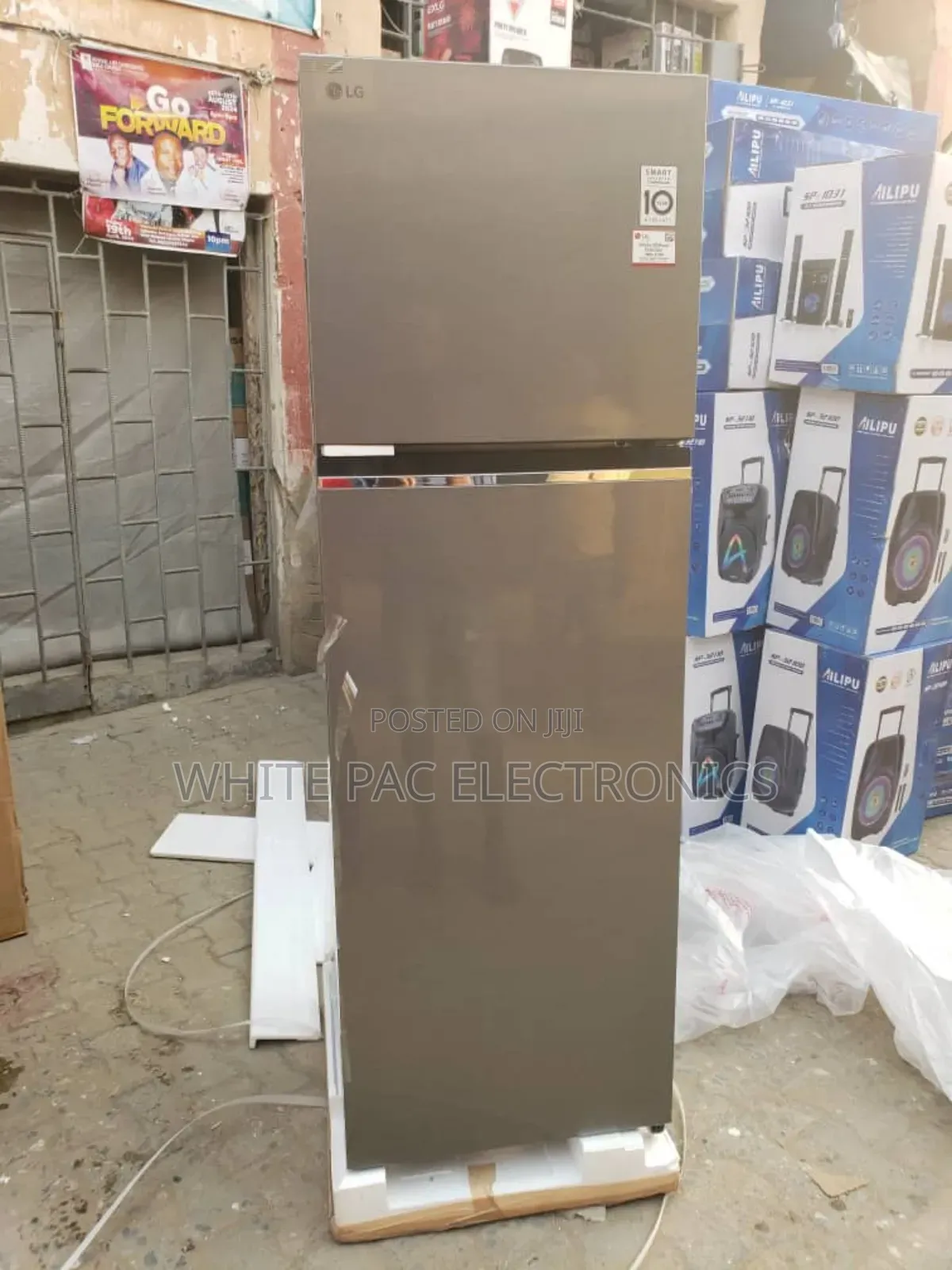 Lg Smart Inverter Fridge 293 Litre Double Door(Freezer & Fridge) 2 Yrs
