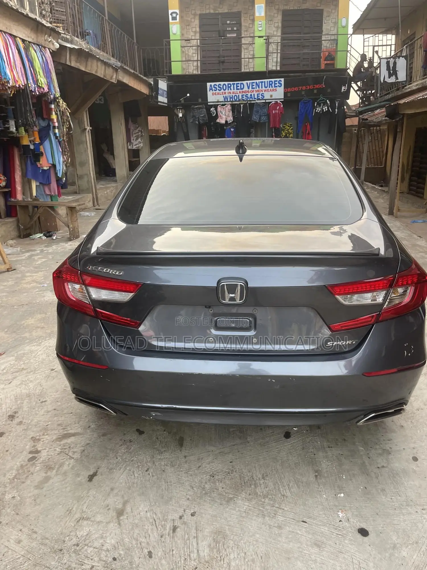 Honda Accord Sport 2.0T 2018 Gray