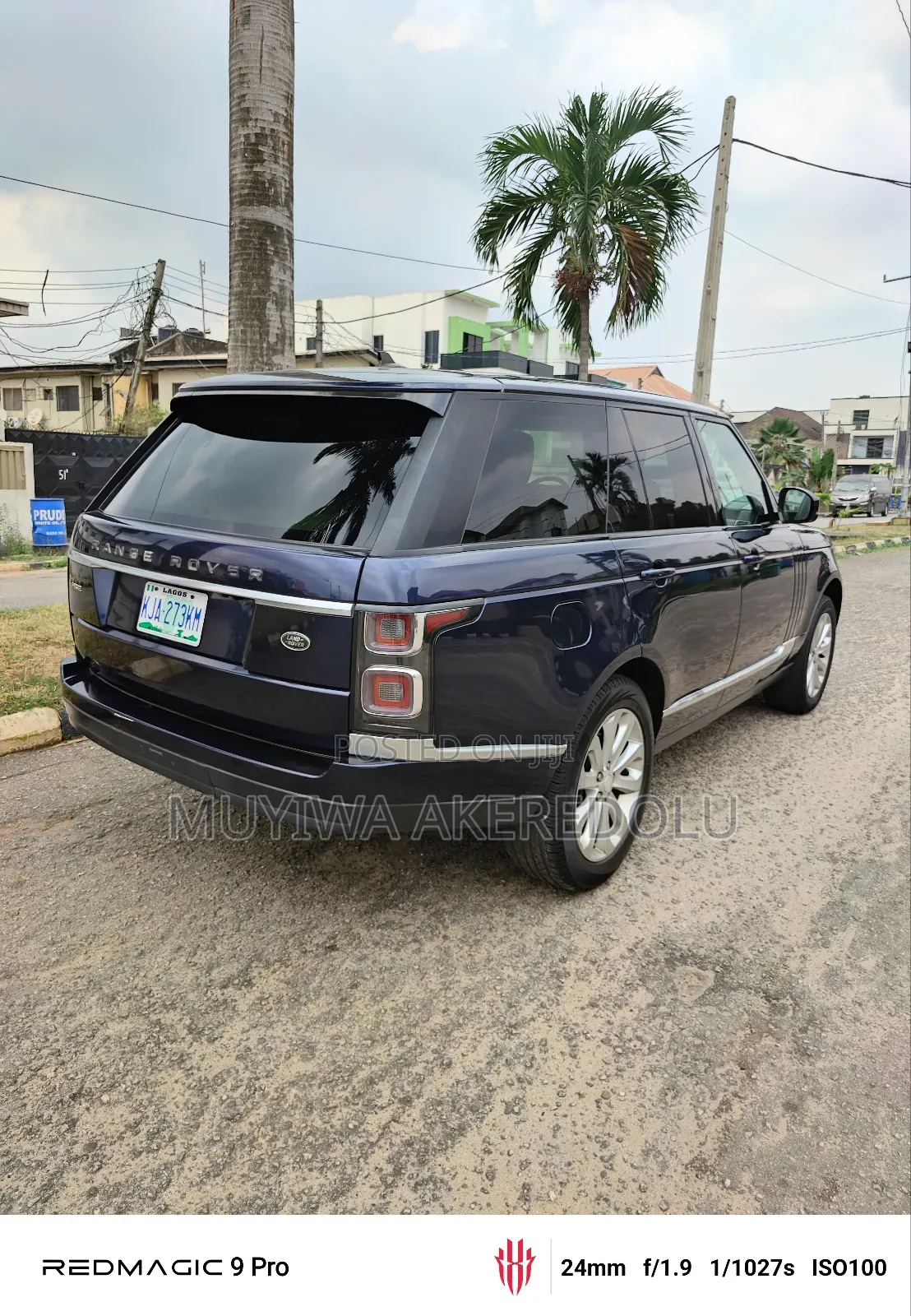 Land Rover Range Rover Vogue 2015 Blue