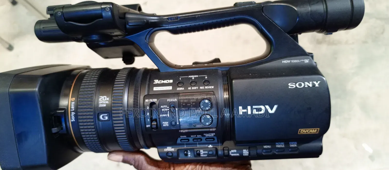 Sony Professional Video Camera for Livestream