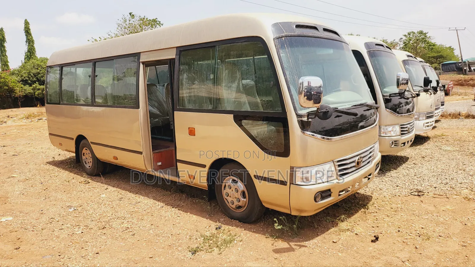 Toyota Coaster 2014 Brown