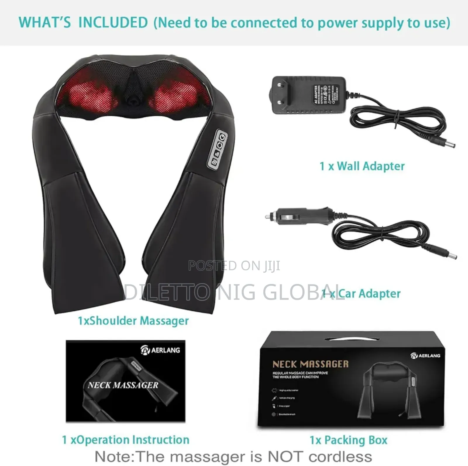 Visage Pro Style Neck Shoulder Massager.