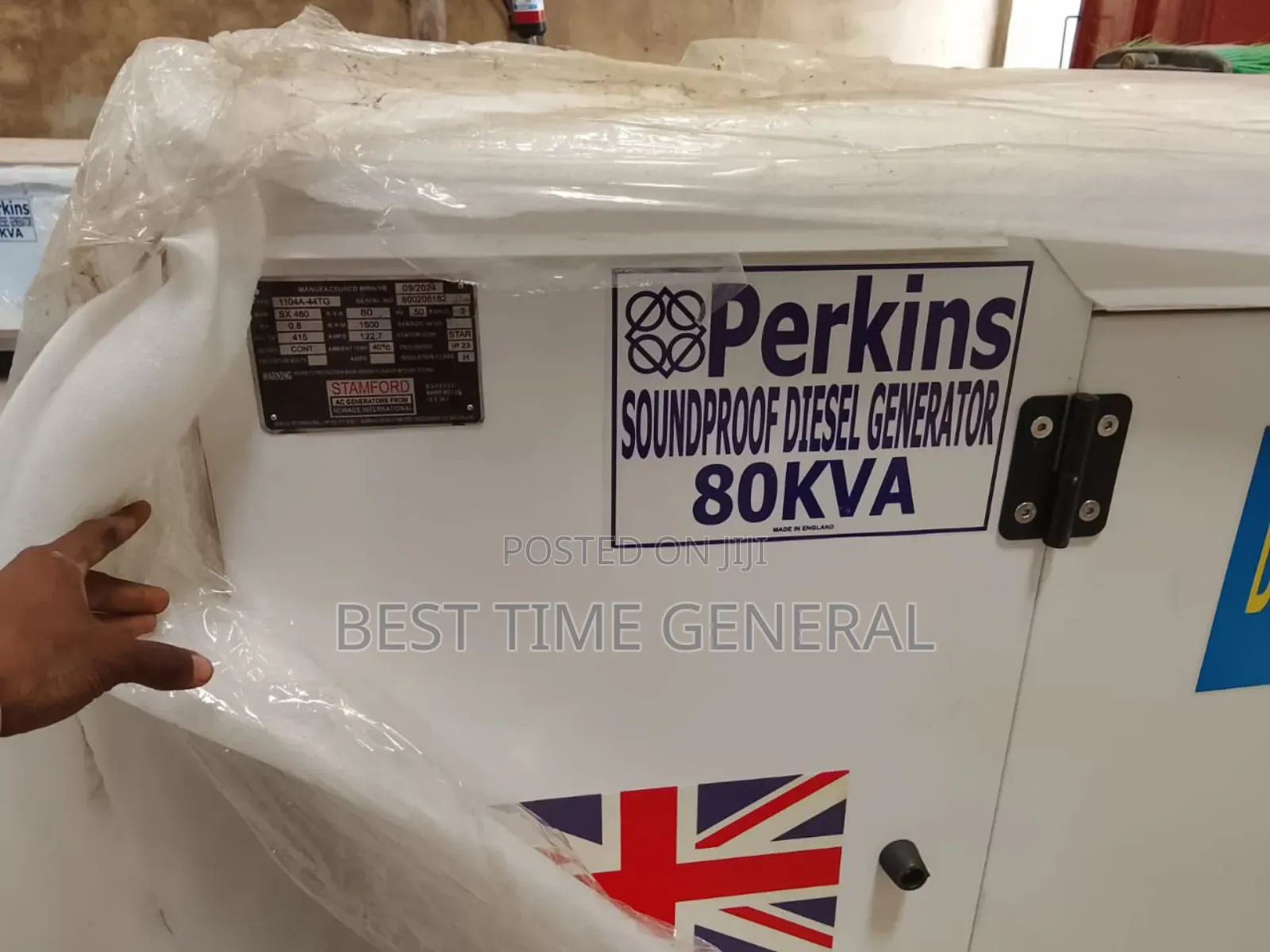 High Quality 80kva Lister Perkins