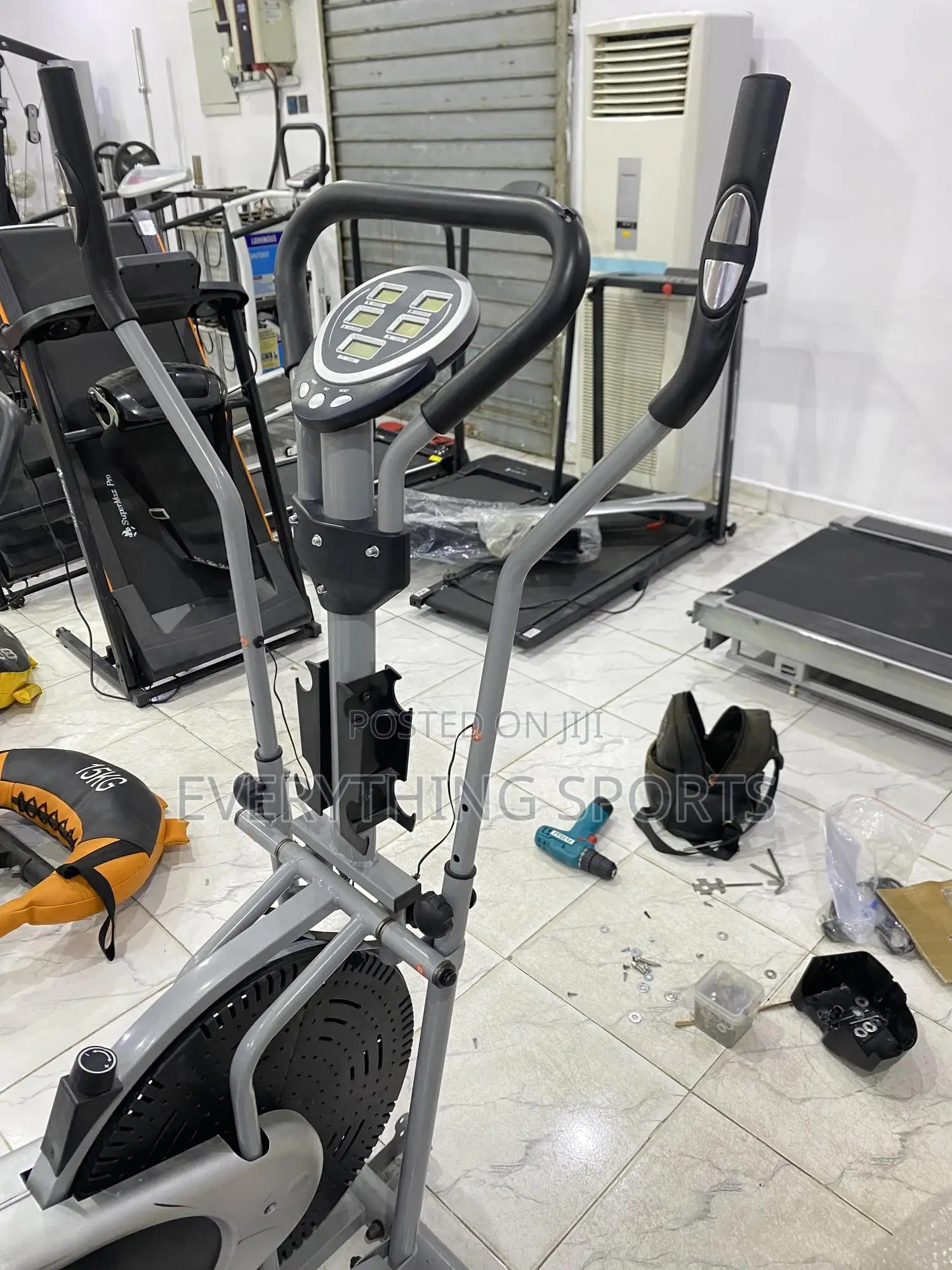Elliptical Bike Cross Trainer Machine