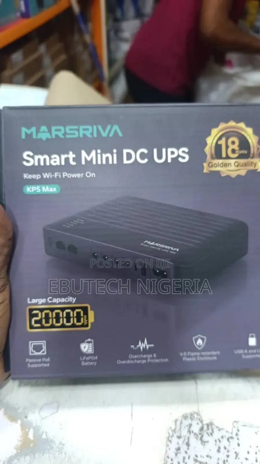 Marsriva Smart Mini Dc Ups 20000va