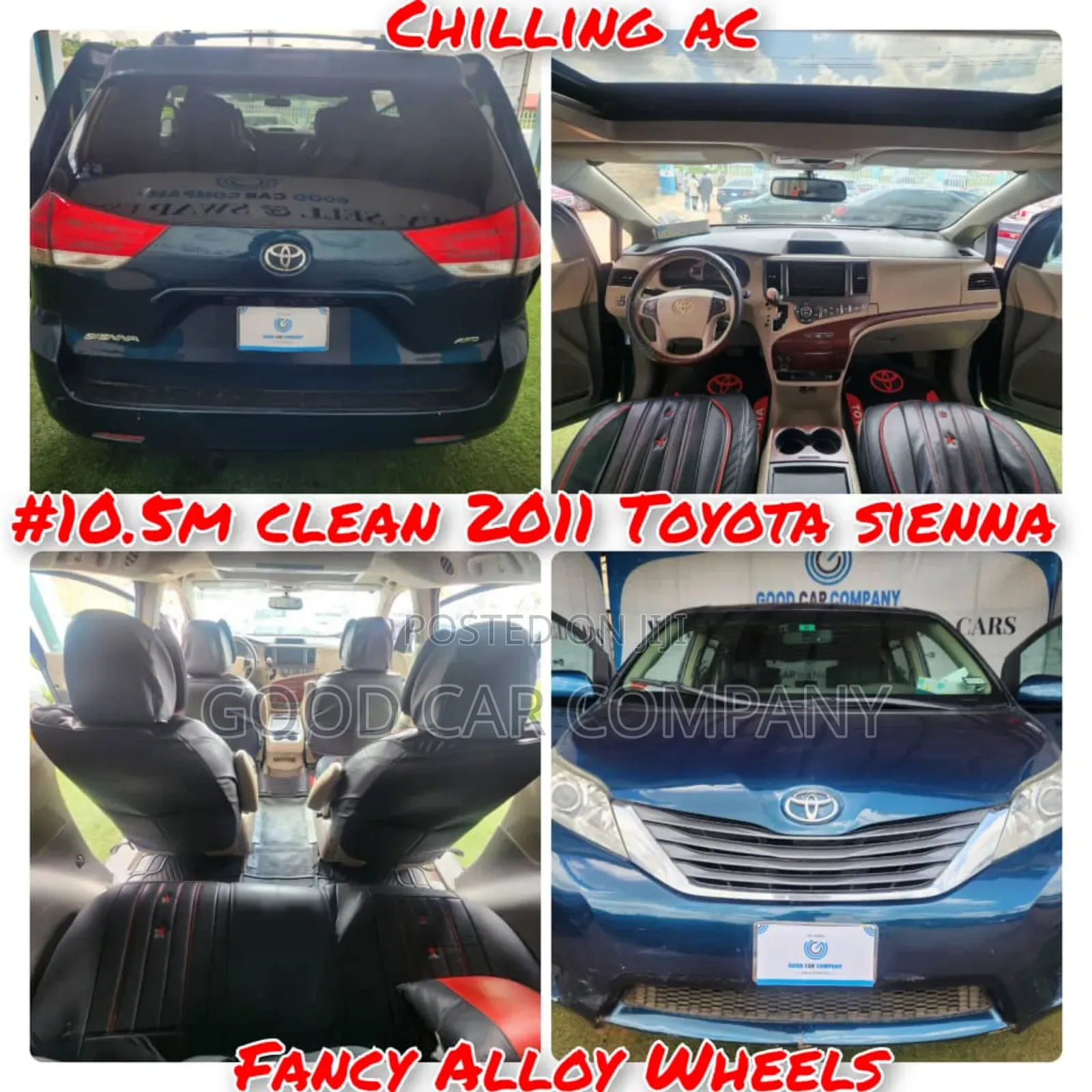 Toyota Sienna 2011 Blue