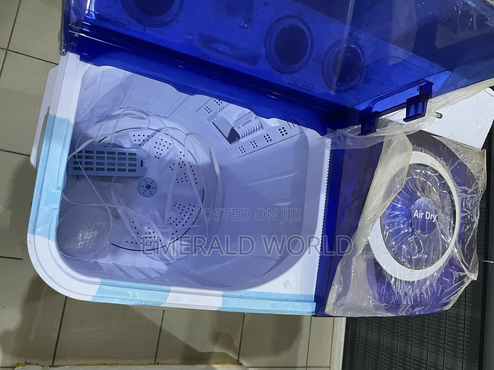 Polystar 7kg Twin Top Washing Manual Washing
