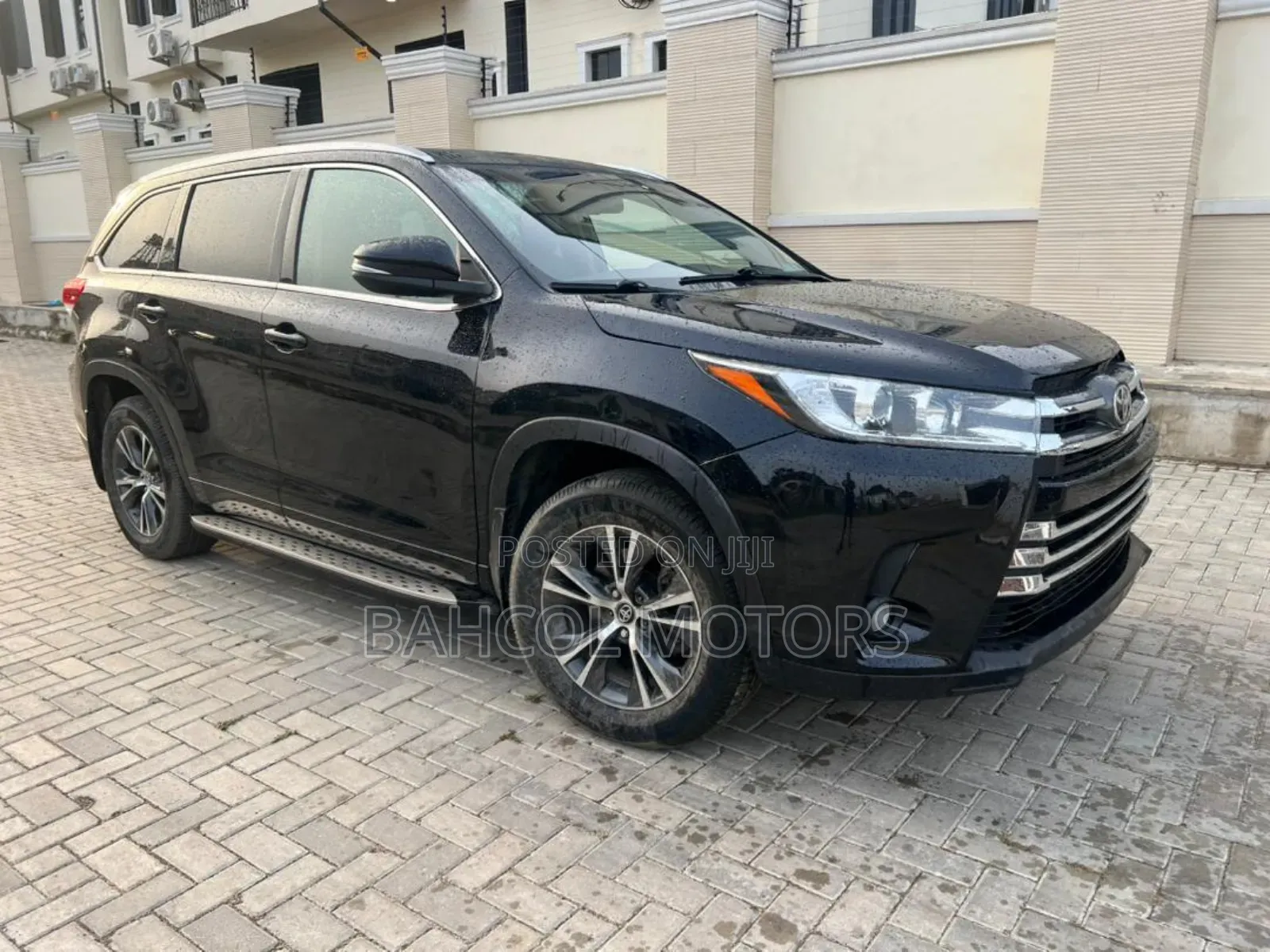 Toyota Highlander XLE V6 4x2 (3.5L 6cyl 6A) 2016 Black