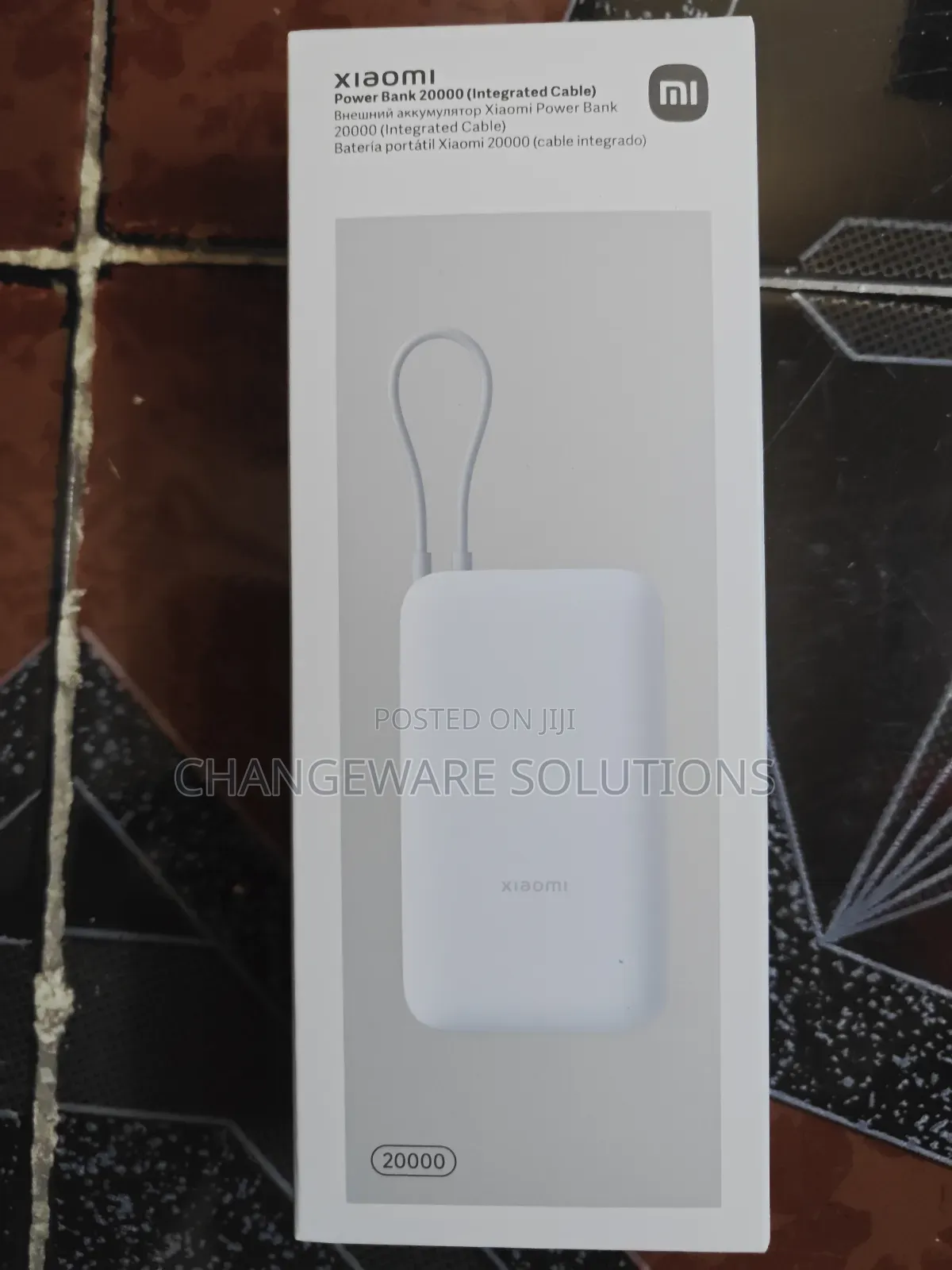 Xiaomi Power Bank 20000 (Integrated Cable)