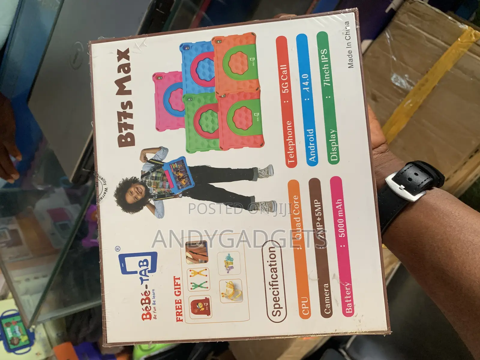 New Bebe B77s Max 256 GB Blue