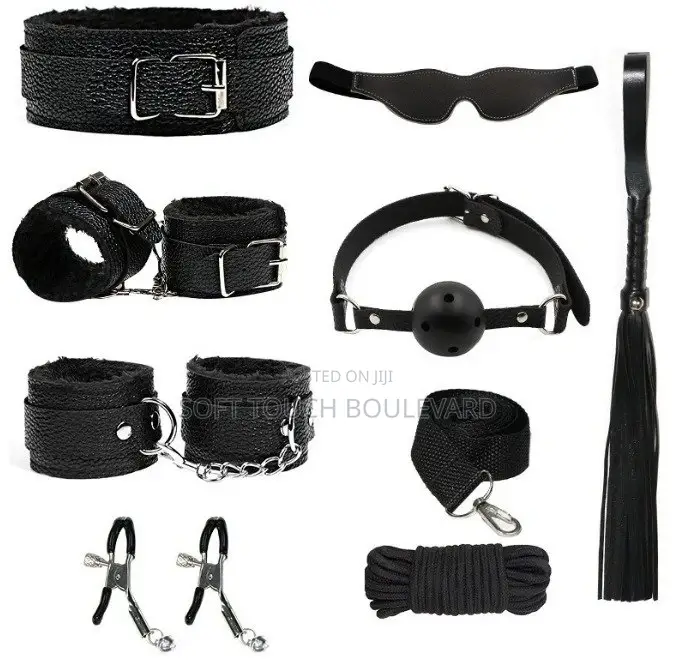 BDSM Couples Kit Roleplay Accessories Set Premium Wellness Fantasy Kit