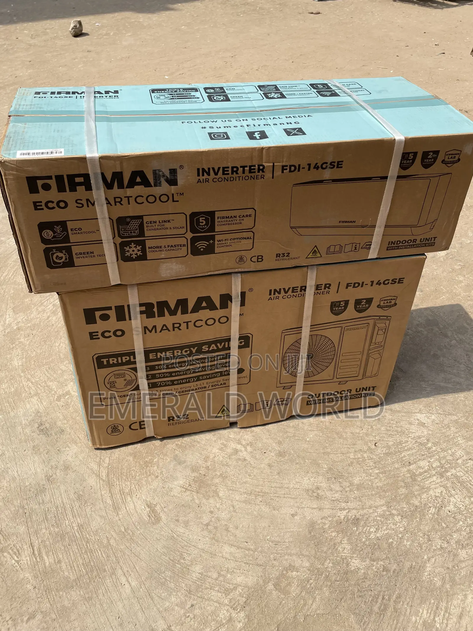 Firman 1.6hp Inverter Split Air Conditioner (Fdi-14gse)
