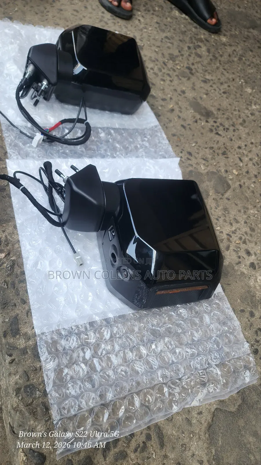Side Mirrors Toyota Prado 2023-2026 With Camera
