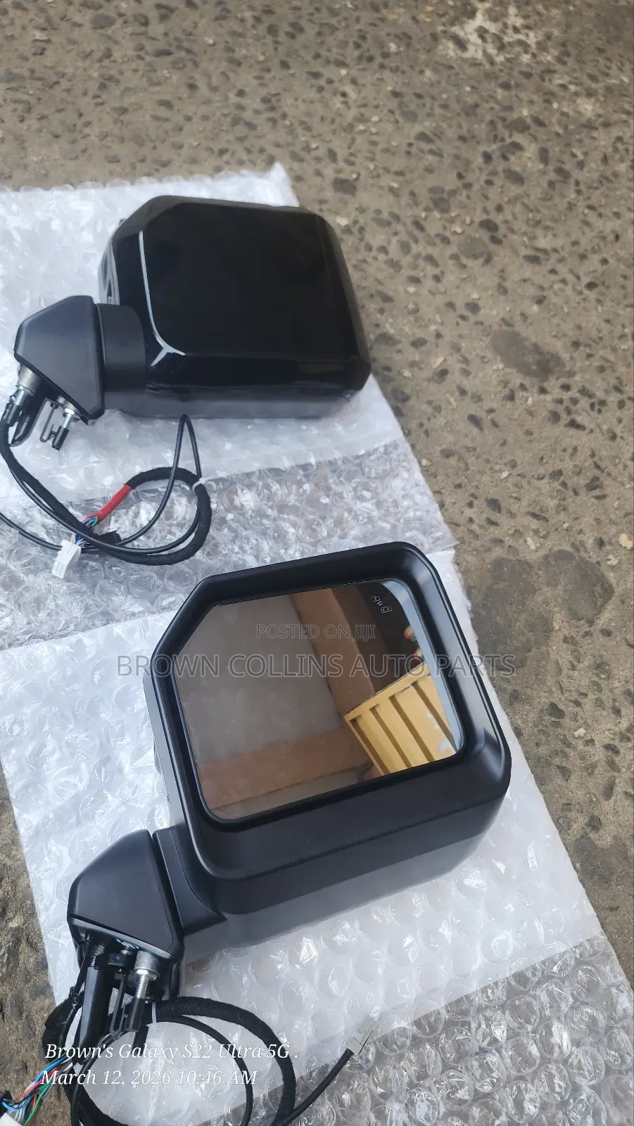 Side Mirrors Toyota Prado 2023-2026 With Camera