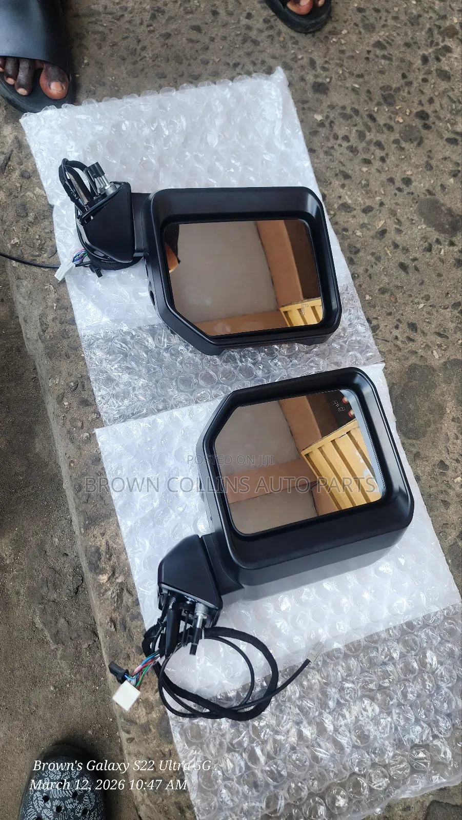 Side Mirrors Toyota Prado 2023-2026 With Camera