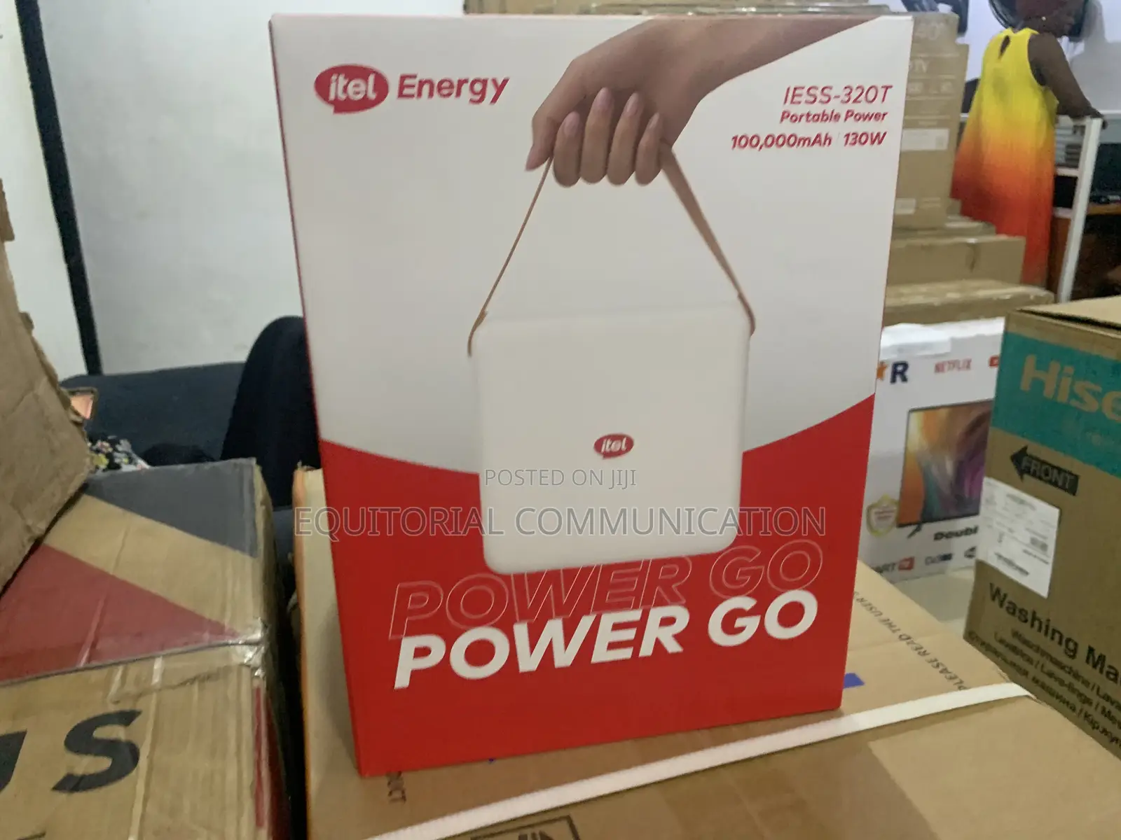 Itel Iess-320t Portable Power Station – Compact Emergency Power S