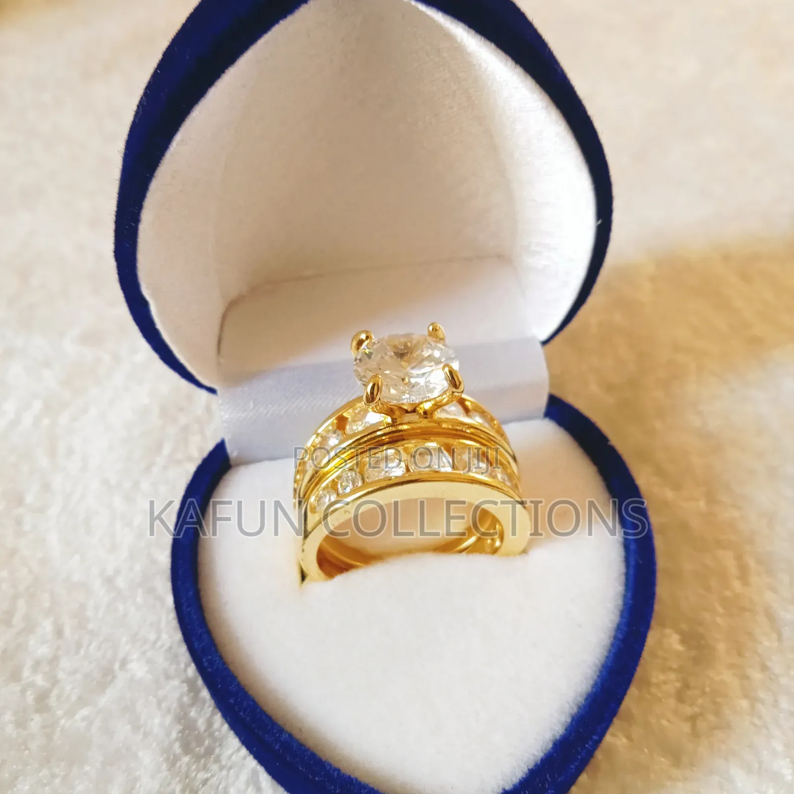 Solid Zirconia Female Wedding Rings