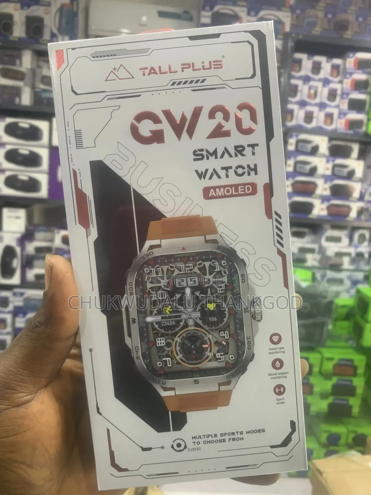 Tall Plus Gw20 Smart Watch